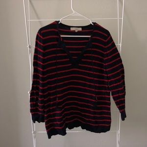 LOFT STRIPED TOP